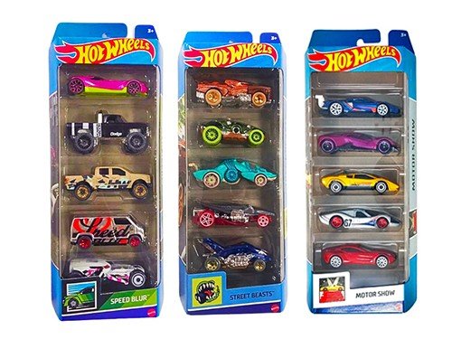 AUTO HOT WHEELS PACK x 5 U.