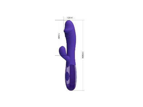 VIBRADOR RECARGABLE PUNTO G Y CLÍTORIS