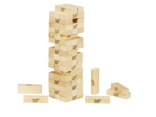 Juego De Mesa Jenga Madera Hasbro Original