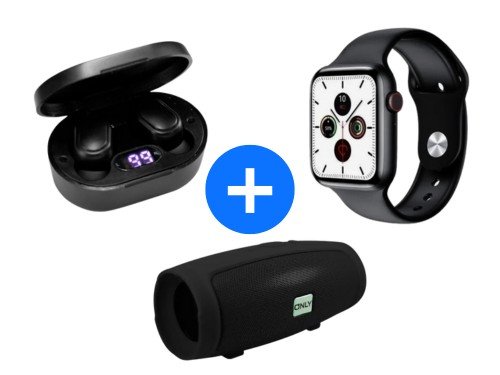 Mega Combo Smartwatch + Auriculares + Parlante