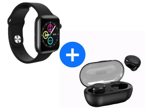 Combo Duo Smartwatch T500 + Auricular TWS 02