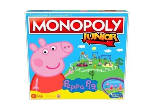 Juego De Mesa Monopoly Junior Peppa Pig