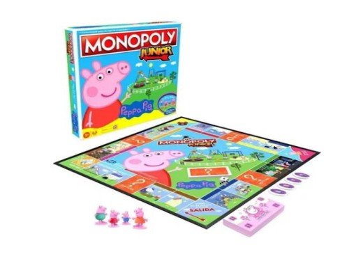 Juego De Mesa Monopoly Junior Peppa Pig