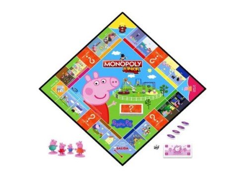 Juego De Mesa Monopoly Junior Peppa Pig