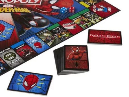 Monopoly Spiderman Hombre Araña Marvel Hasbro