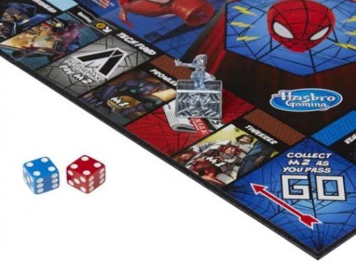 Monopoly Spiderman Hombre Araña Marvel Hasbro