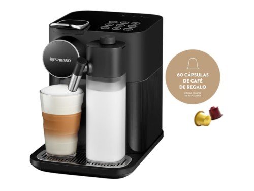 Cafetera Nespresso Gran Lattissima Black F541-AR-BK-NE