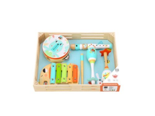 Set de instrumentos musicales - 6 piezas - Tooky Toys