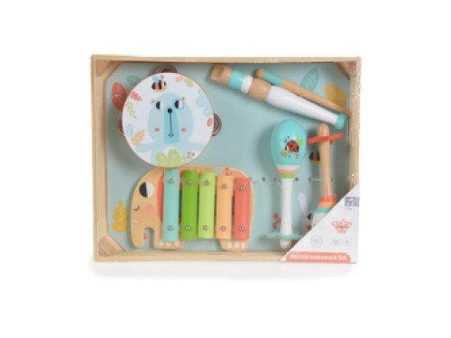 Set de instrumentos musicales - 6 piezas - Tooky Toys