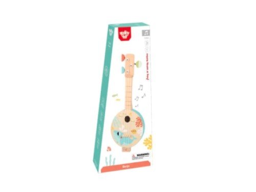 Banjo de Madera - Instrumento musical-Tooky Toys