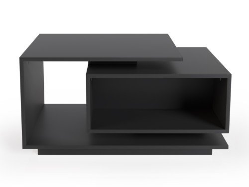 Mesa Ratona Moderna Centro Melamina Minimalista MR02 Negro