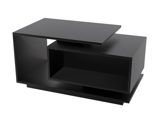 Mesa Ratona Moderna Centro Melamina Minimalista MR02 Negro