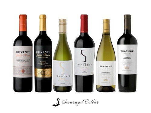 Vino Combo Mix Reservados (Trivento Sophenia Trapiche)