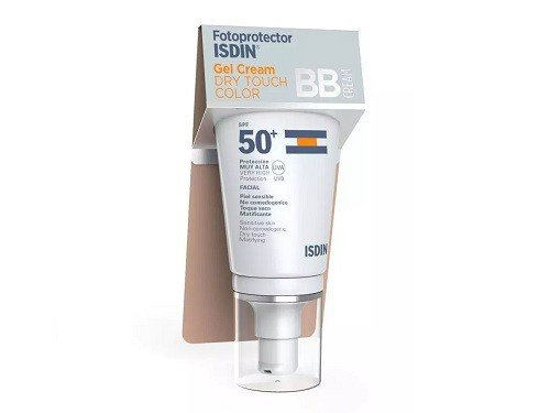 Isdin Fotoprotector Dry Touch Gel Crema Color Spf50+ X 50 Ml