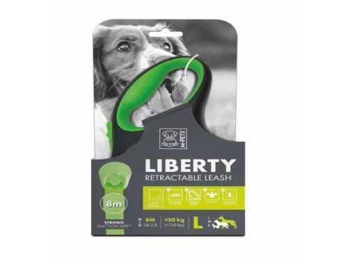 Correa MPets Liberty Retractable Verde L