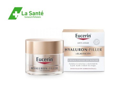 Eucerin Elasticity + Filler Acido Hialurónico Noche 50G