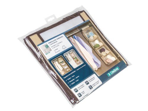 Organizador Plegable 4 Niveles Beige para Placard