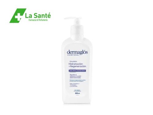 Emulsión Corporal Dermaglós Hidratación + Regeneración x 300ml