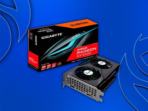 Placa De Video Amd Radeon Gigabyte Eagle Rx 6400 4 Gb Gddr6