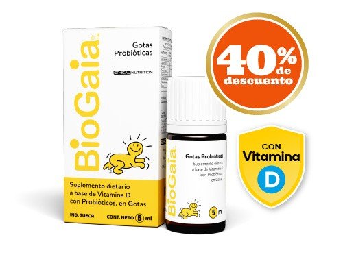 BIOGAIA C/VIT D GOTAS X 5ML