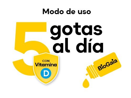 BIOGAIA C/VIT D GOTAS X 5ML