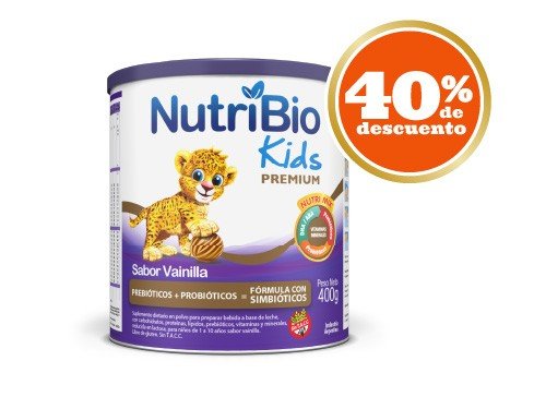 NUTRIBIO KIDS LATA X 400G