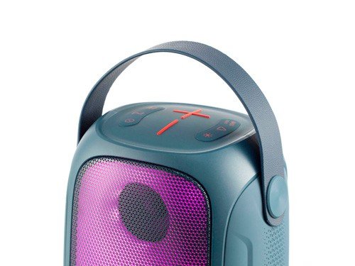 Parlante Smartlife Bluetooth  Portatil IPX5 55W TWS RGB Azul