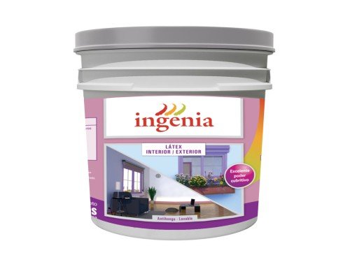 Pintura Látex INGENIA X 20 L Interior Exterior Excelente Calidad