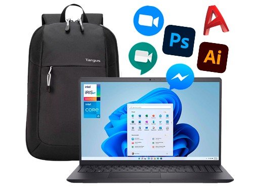 Notebook Dell I5 Tactil 32gb Ram Computadora Portatil 15,6 con mochila