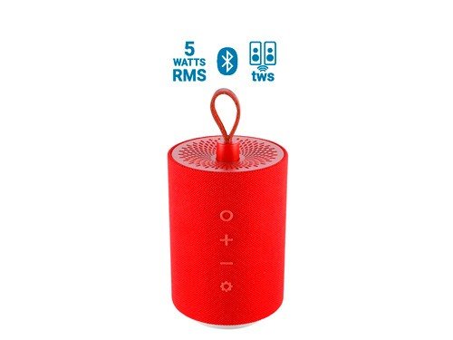 Parlante Smartlife Bluetooth  Portatil 5w 2 Sl-bts010r Rojo