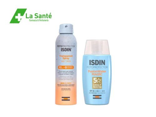 Combo Isdin Fotoprotección Facial-Corporal