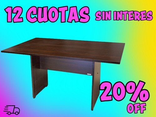 Mesa de Comedor 151 cm x 91 cm PLATINUM Mod. 780