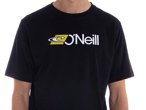 REMERA HOMBRE NEGRA PACIFIC O'NEILL