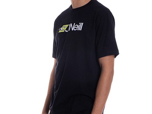 REMERA HOMBRE NEGRA PACIFIC O'NEILL