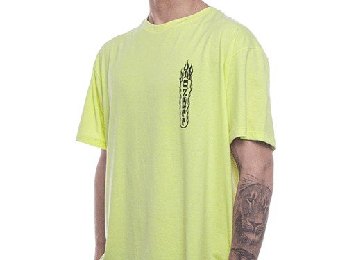 REMERA VERDE LIMA HOMBRE FRONTAL O'NEILL