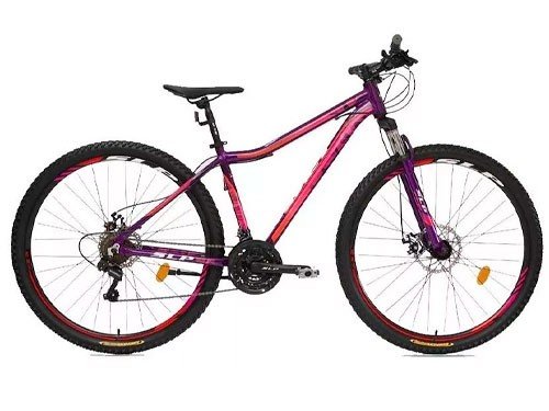 Bicicleta Mtb Rodado 29 21v Shimano F/disco Susp Slp 25 Lady