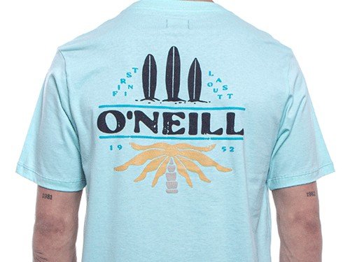 REMERA TURQUESA HOMBRE LAMDA O'NEILL