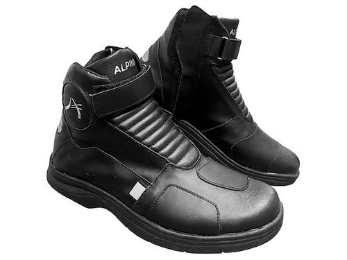 BOTAS ZAPATILLAS MOTO PROTECCIONES ALPINA TRIP CUERO ECOLOGICO