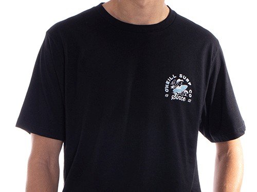 REMERA NEGRA HOMBRE  FIFTY TWO O'NEILL