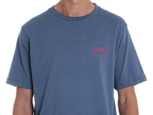 REMERA AZUL HOMBRE MIXED BAG O'NEILL