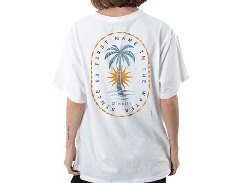 REMERA BLANCA MUJER PALM O'NEILL