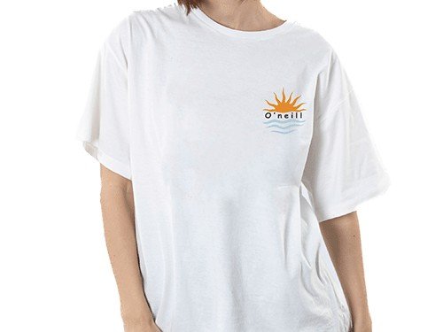 REMERA BLANCA MUJER PALM O'NEILL