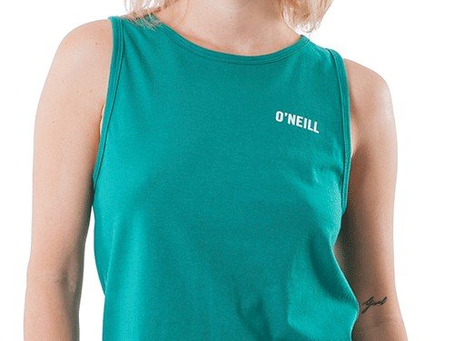 MUSCULOSA VERDE MUJER BASIC LINES O'NEILL