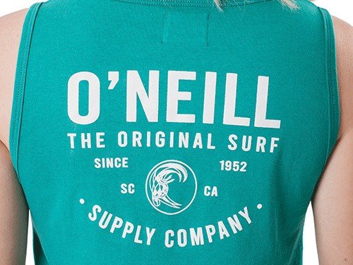 MUSCULOSA VERDE MUJER BASIC LINES O'NEILL