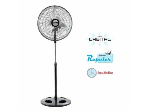 Ventilador De Pie 20" Metálico Liliana Orbital VPM2016 90w