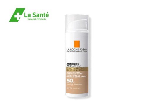 Protector Solar La roche posay Anthelios FPS 50 Age Correct con color