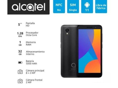 Celular Alcatel 1 Ultra 32 GB Negro