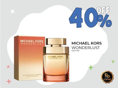 40% off MICHAEL KORS WONDERLUST EDP 100