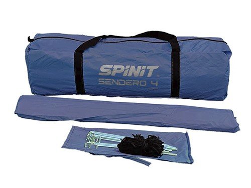 Carpa Sendero para 4 Personas Celeste Spinit