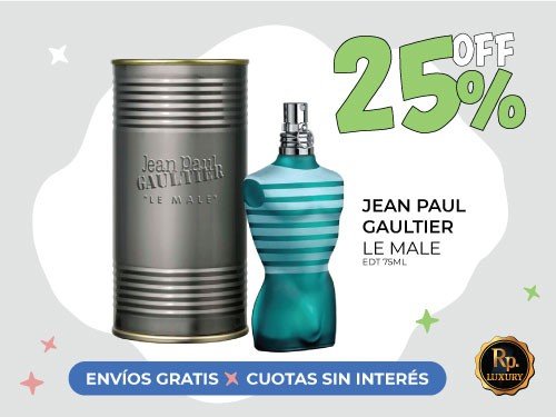 25% off JEAN PAUL GAULTIER LE MALE EAU DE TOILETTE 75 Ml